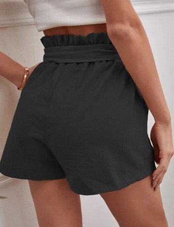 Pantaloni scurti SHEIN, negru