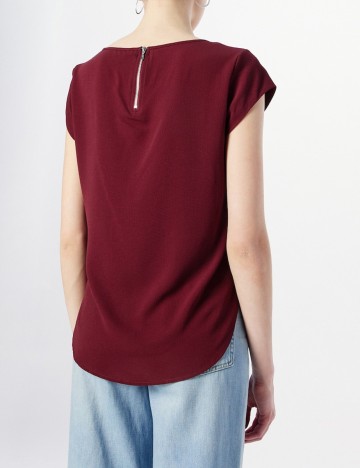 Bluza Only, visiniu