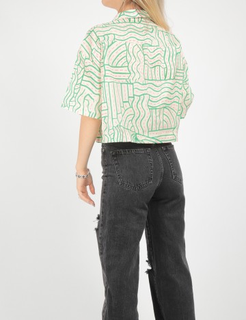Camasa SHEIN, verde