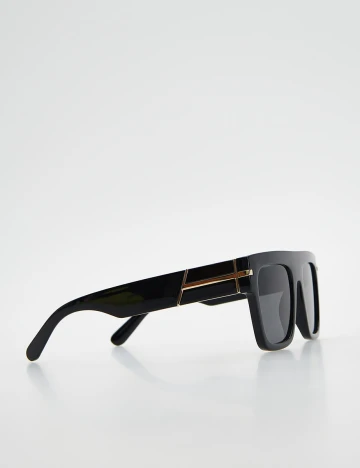 Ochelari de soare Reserved, negru Negru