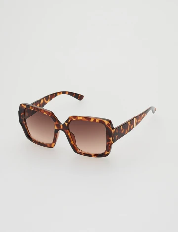 Ochelari de soare Reserved, animal print Animal print