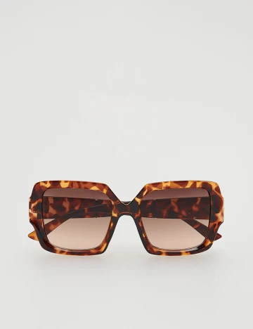 Ochelari de soare Reserved, animal print Animal print