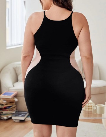 Rochie scurta SHEIN CURVE, negru