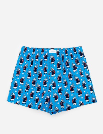 Boxeri Reserved, bleu, S
