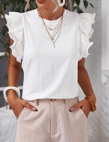 Tricou SHEIN, alb