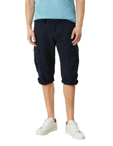 Pantaloni scurti s.Oliver, bleumarin Albastru