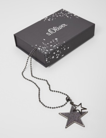 Colier s.Oliver, negru