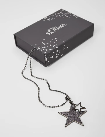 Colier s.Oliver, negru
