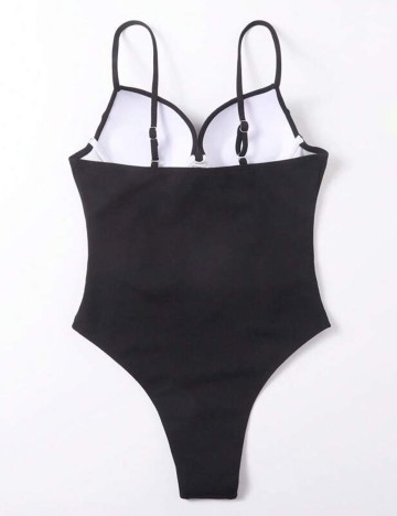 Costum de baie SHEIN, negru