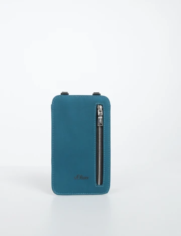 Geanta pentru telefon s.Oliver, albastru