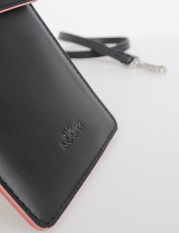 Geanta pentru telefon s.Oliver, negru