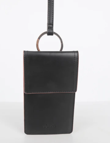 Geanta pentru telefon s.Oliver, negru