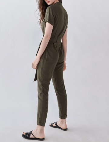 Salopeta Sinsay, verde inchis