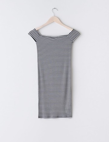 Rochie Scurta Sinsay, alb/negru
