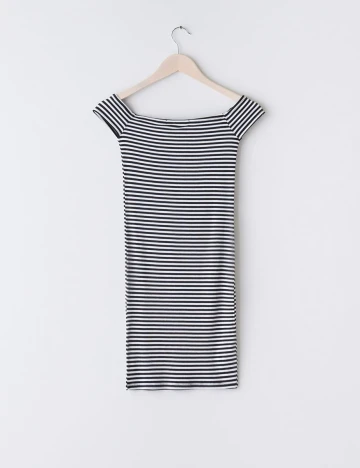 Rochie Scurta Sinsay, alb/negru