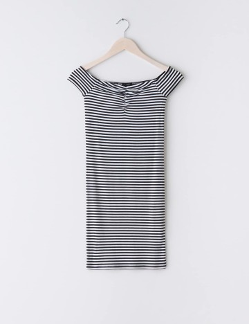 Rochie Scurta Sinsay, alb/negru
