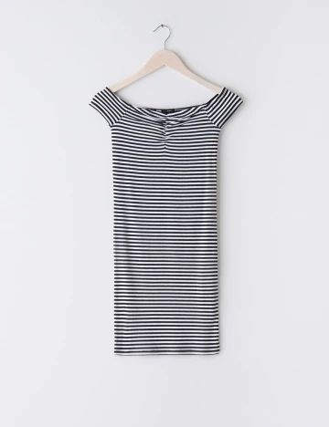 Rochie Scurta Sinsay, alb/negru