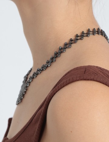 Colier s.Oliver, negru