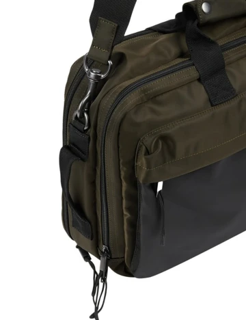 Geanta pentru laptop s.Oliver, kaki Verde