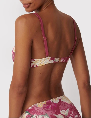 Sutien de baie Botanical Leaf WP Triumph, roz