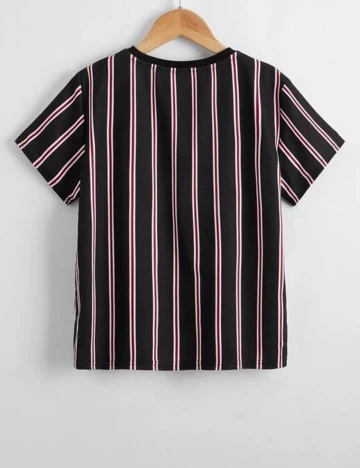 Tricou Shein Kids, negru