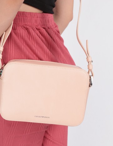 Geanta Emporio Armani, roz