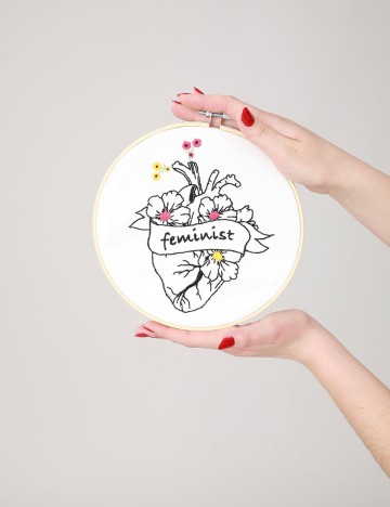 Kit broderie Pimkie, mix culori
