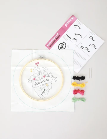 Kit broderie Pimkie, mix culori Mix culori
