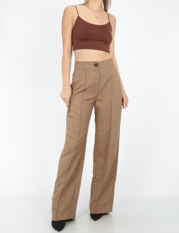 Pantaloni Bershka, maro, 36