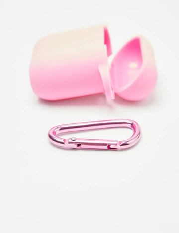 Husa AirPods Bershka, roz Roz