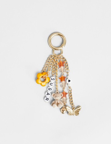 Breloc Bershka, mix culori