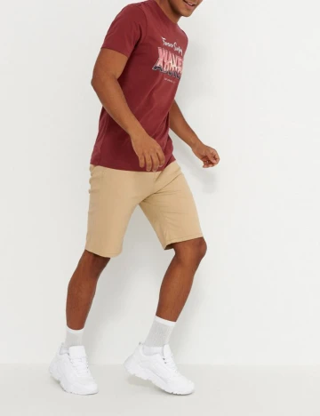 Pantaloni scurti House Brand, maro deschis