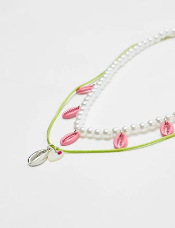 Set coliere Bershka, mix culori