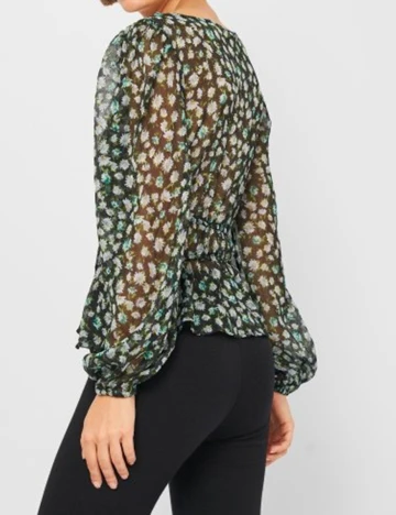 Bluza Stradivarius, floral Floral print