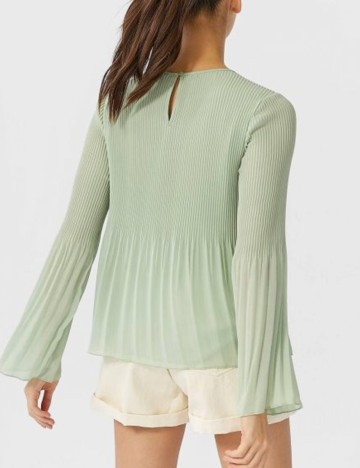 Bluza Stradivarius, verde