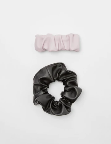 Set clame Bershka, negru/mov Negru