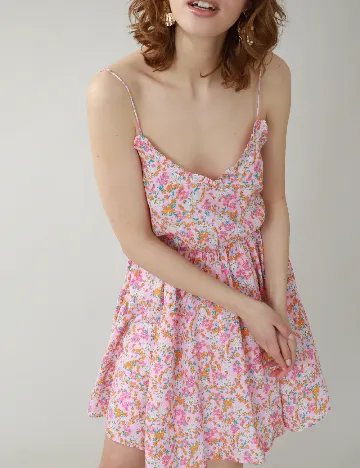 Rochie scurta Pimkie, floral Floral print