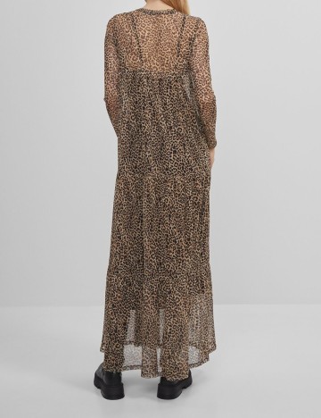 Rochie lunga Bershka, animal print