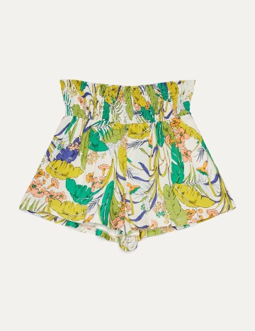 Pantaloni scurti Bershka, verde