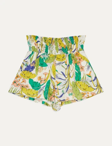 Pantaloni scurti Bershka, verde