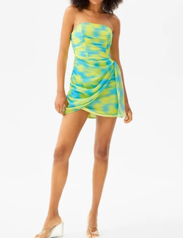 Rochie scurta Bershka, mix culori Mix culori
