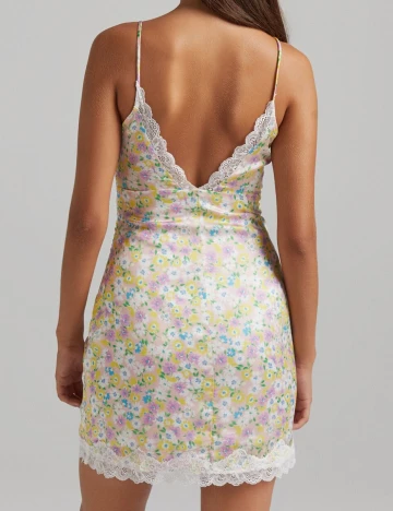 Rochie scurta Bershka, floral