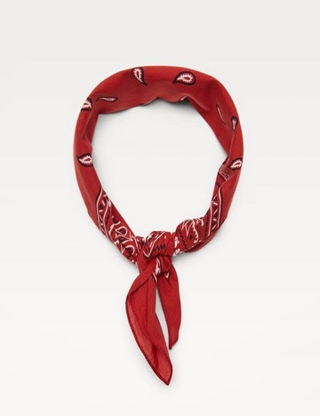 Bandana Zara, rosu, M