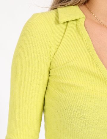 Top Bershka, verde