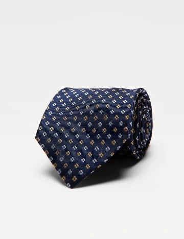 Cravata Zara, bleumarin Albastru