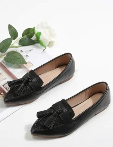 Pantofi Shein Kids, negru