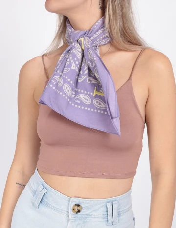 Esarfa Stradivarius, mov Mov