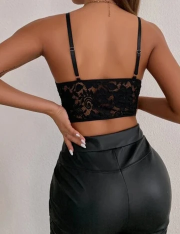 Top SHEIN, negru