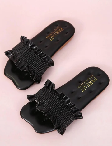 Slapi Shein Kids, negru