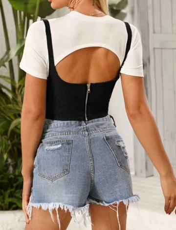 Corset SHEIN, negru